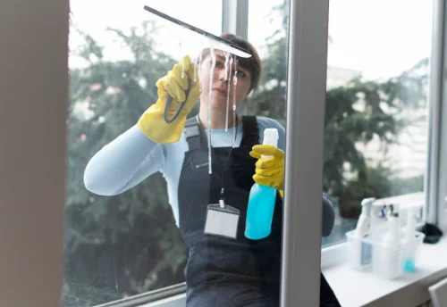 Nettoyage de vitres intérieures et extérieures à Parcoul-Chenaud